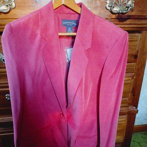 New Cond. Charter Club Women's 100% Silk Jacket Size 12P